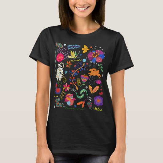 Wilde Welt T-Shirt (Vorderseite)