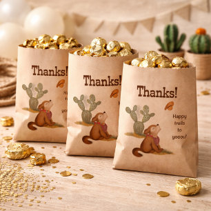 Wilde-West-Cowboy-Geburtstagsfeier Geschenktütchen