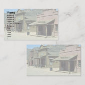 Wilde Westeinstellung, Arizona Visitenkarte (Vorne/Hinten)