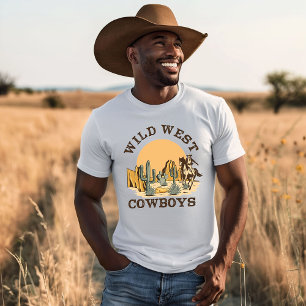 Wilde Westen Cowboys T-Shirt