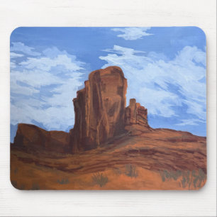 Wilde Westhimmel Mousepad