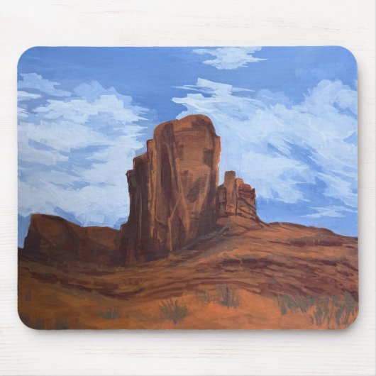 Wilde Westhimmel Mousepad (Vorne)