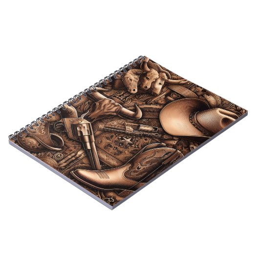 Wilde Westschätze Notizblock (Linke Seite)