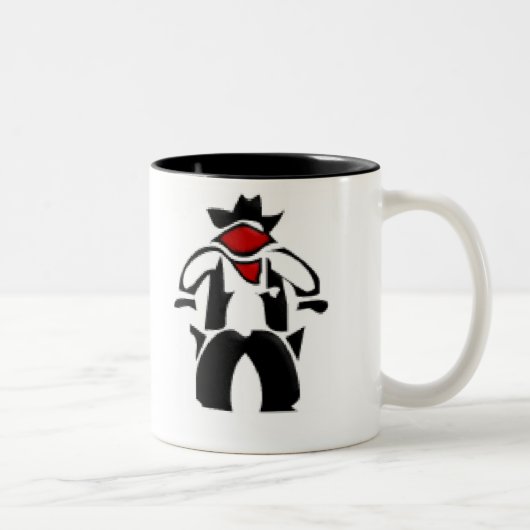 wilde WestTasse Zweifarbige Tasse (Rechts)