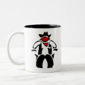 wilde WestTasse Zweifarbige Tasse (Links)