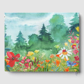 Wilde Wiese | Hochzeiten von Wildblumen Gästebuch (Rückseite)