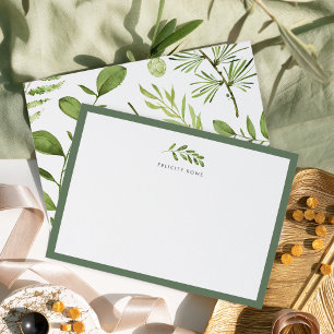 Wilde Wiese Personalisiert Stationery Flat Card Mitteilungskarte