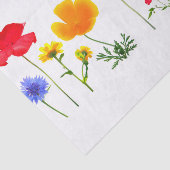 wilde Wiesen-Blumen Seidenpapier (Ausschnitt)