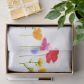 wilde Wiesen-Blumen Seidenpapier (Geschenk)