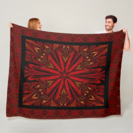 Wilde Wildblumen 16 Fleecedecke