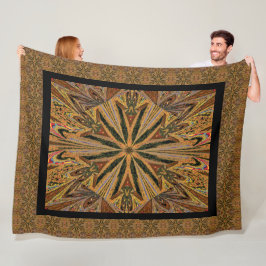 Wilde Wildblumen 18 Fleecedecke