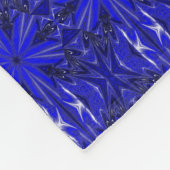 Wilde Wildblumen 20 Fleecedecke (Ecke)