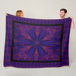 Wilde Wildblumen 24 Fleecedecke