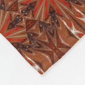 Wilde Wildblumen 25 Fleecedecke (Ecke)