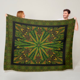 Wilde Wildblumen 26 Fleecedecke