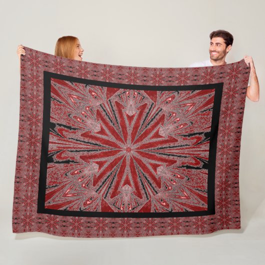 Wilde Wildblumen 29 Fleecedecke (Beispiel)