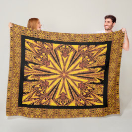 Wilde Wildblumen 6 Fleecedecke