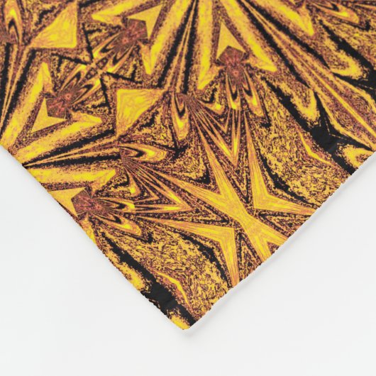 Wilde Wildblumen 6 Fleecedecke (Ecke)