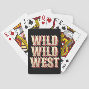Wilde Wilde Westen Spielkarten