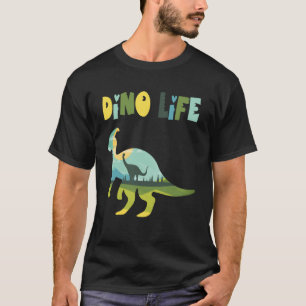 Wilde Wildnis im Wald mit Dinos T-Shirt
