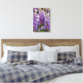 Wilde Wisteria 11x16 Leinwand (Insitu (Schlafzimmer))