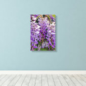 Wilde Wisteria 11x16 Leinwand (Insitu (Holzboden))