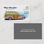 Wilde Woody-Visitenkarte Visitenkarte (Vorne/Hinten)