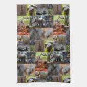 Wilde Wunder: Australische Fotocollage fesseln Geschirrtuch (Vertikal)
