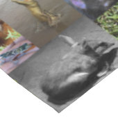 Wilde Wunder: Australische Fotocollage fesseln Tischdecke (Schrägansicht)