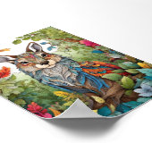 Wilde Wunder: Harmonie in Naturfarbenplakat Poster (Ecke)