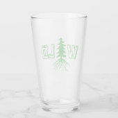 Wilde Wurzeln im Freien Glas (Rückseite)