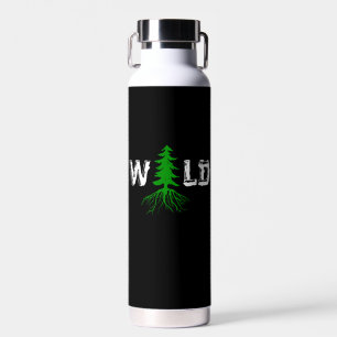 Wilde Wurzeln im Freien Trinkflasche