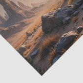 Wilde Wüstennebel-Sterne Blitze Seidenpapier (Ausschnitt)