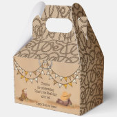 Wilde Wüstentiere Rustikaler Cowboy Geschenkschachtel (Vorderseite)