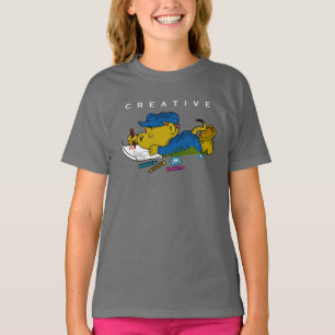Wilde Zeichnung T-Shirt