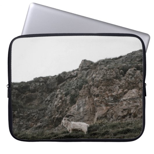 WILDE ZIEGE LAPTOPSCHUTZHÜLLE (Vorderseite)