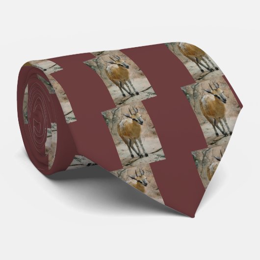 Wilde Ziegen Krawatte (Gerollt)
