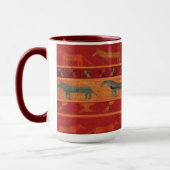 Wilde Zigeuner-Mustangs Tasse (Links)