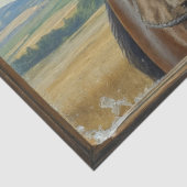 Wilde Zigeunermädchen mit ihrem Pferd Seidenpapier (Ausschnitt)
