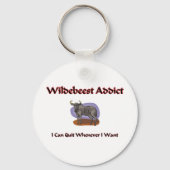 Wildebeest Addict Schlüsselanhänger (Vorderseite)