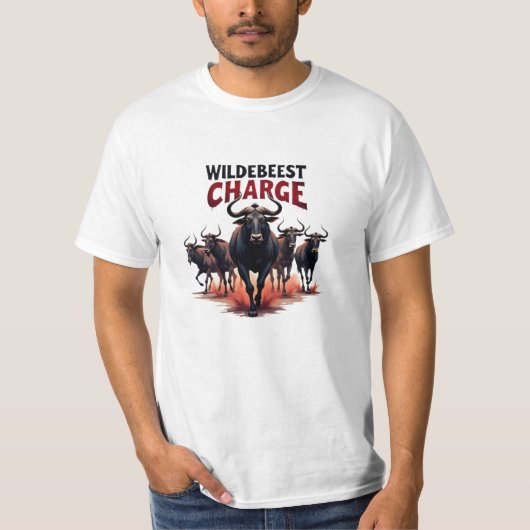 Wildebeest Lovers - Geschenk T-Shirt (Vorderseite)