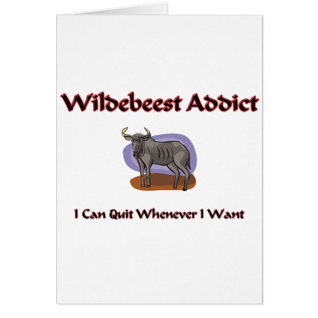 Wildebeest-Süchtiger (Vorne)