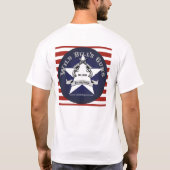 Wilden Bills Gewehr-Patriot-Logo T T-Shirt (Rückseite)
