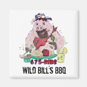 WILDEN BILLS GRILLEN MAGNET