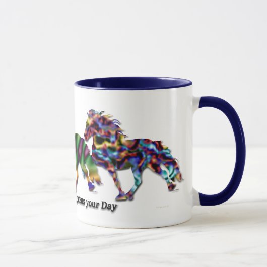 Wilden Isländers Tasse (Rechts)