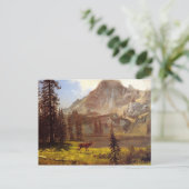 Wildenruf von Albert Bierstadt 1876-77 Postkarte (Stehend Vorderseite)