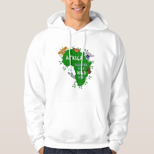 Wilder Afrika Hoodie (Vorderseite)