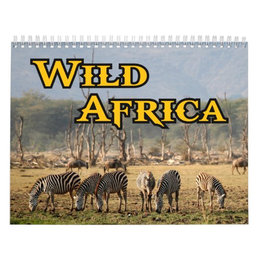 Wilder Afrika-Kalender Kalender (Titelbild)
