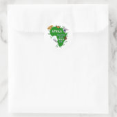 Wilder Afrika Runder Aufkleber (Tasche)