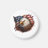 Wilder Amerikanischer Adler – Patriotisches Machtd